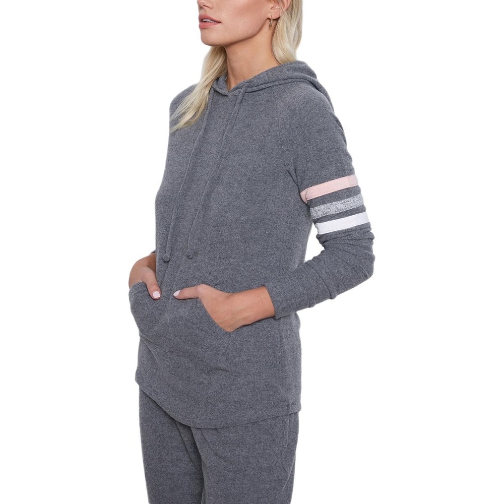 Charcoal Tart Collections Monica Women's Pullover Hoodie Women's Size Small